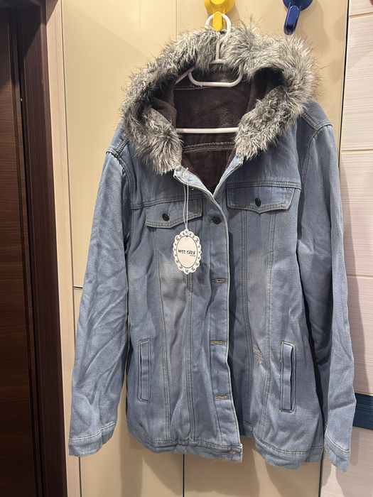 Ocieplana kurtka jeansowa