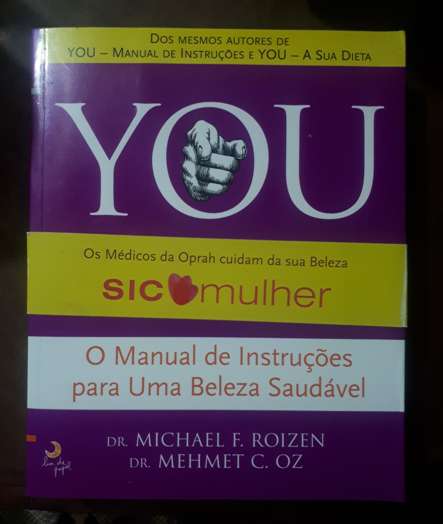 Livro " YOU" Manual de instruções para uma beleza Saudável