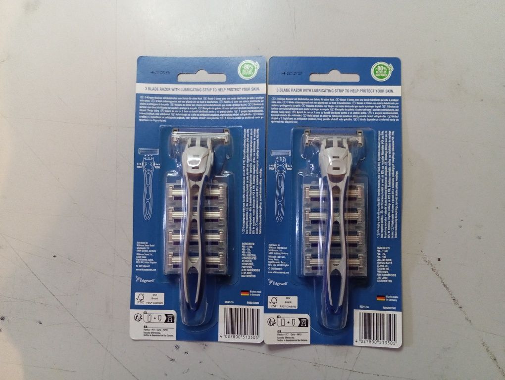 Wilkinson Essentials 3 Hybrid maszynka do golenia i 4 wkłady