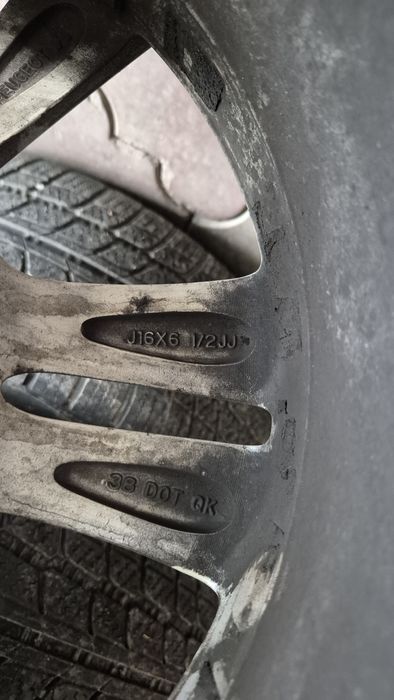 Комплект коліс на титанах (Peugeot / Mitsubishi / Citroën)