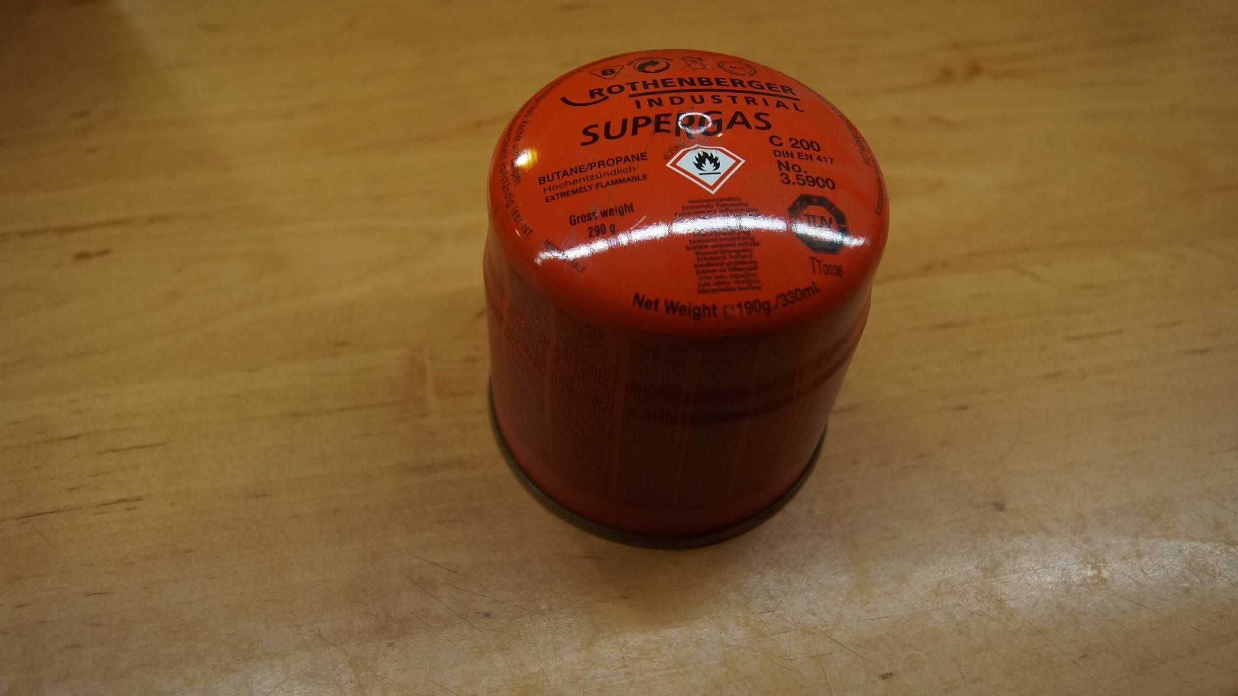 ROTHENBERGER C200 SUPERGAS gaz butan 190ml nowa