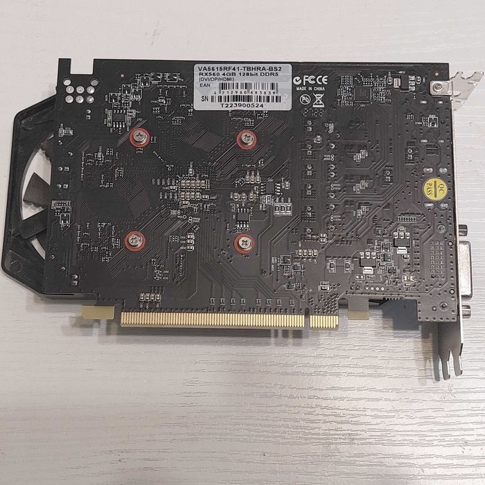 AMD Radeon RX560 4 Гб видеокарта