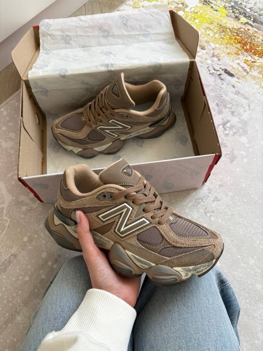 Кросівки New Balance 9060 Mushroom Brown v3 (36-45)