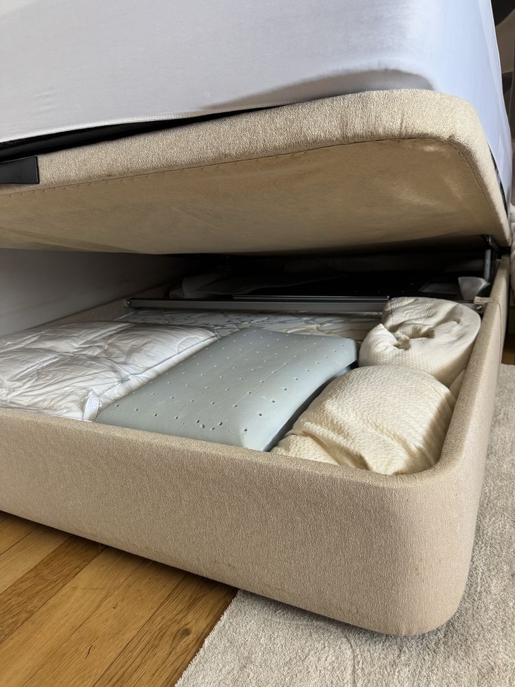 Cama com arrumacao