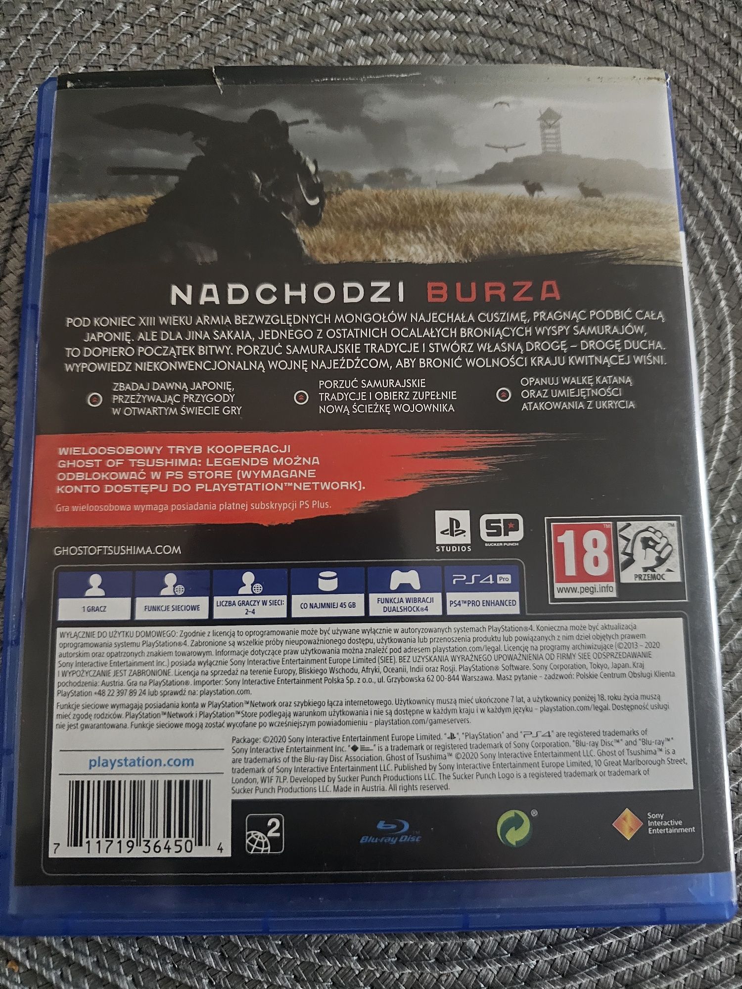 Ghost Of Tsushima Ps4