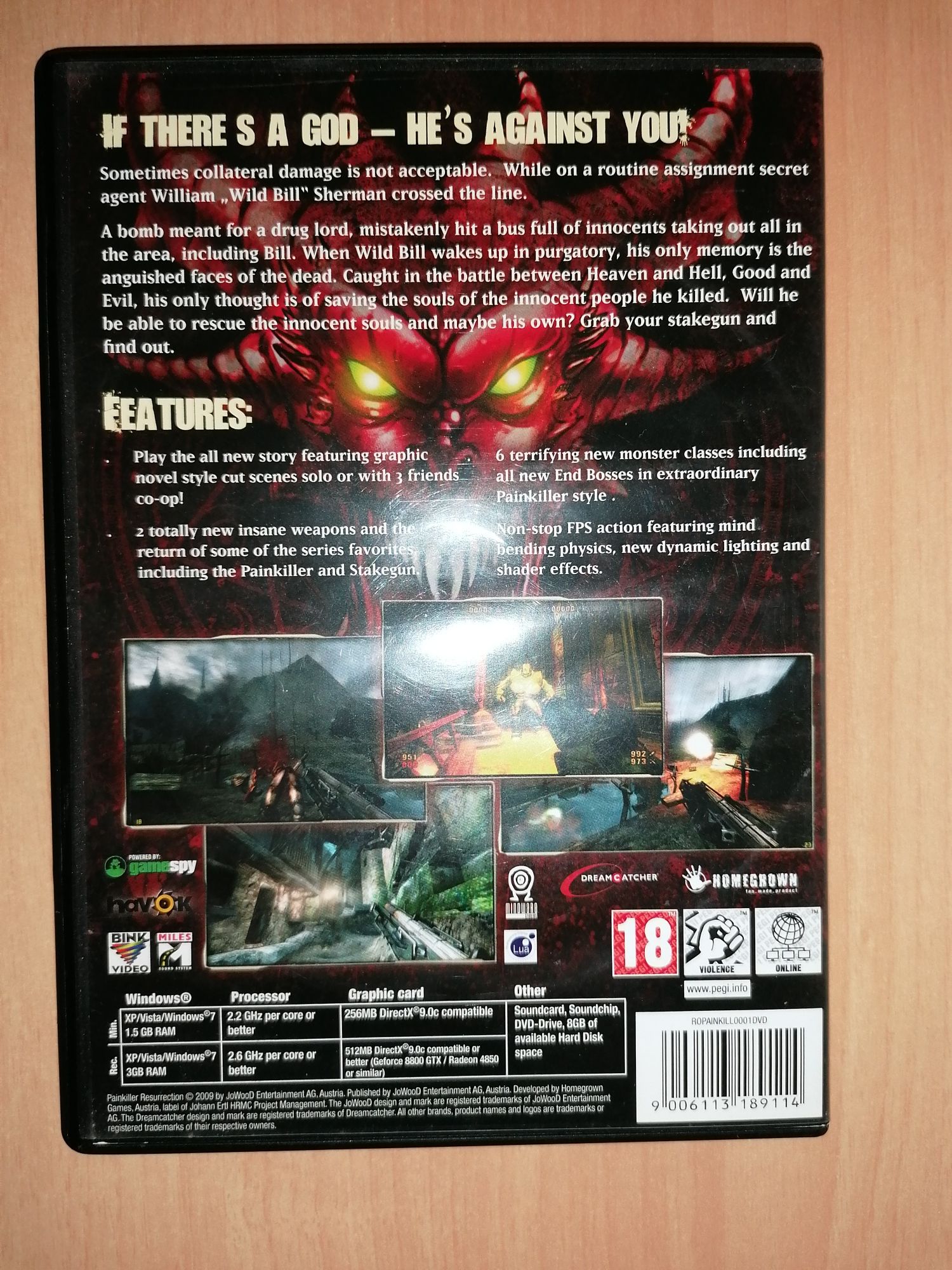 PainKiller Resurrection - PC-DVD-ROM