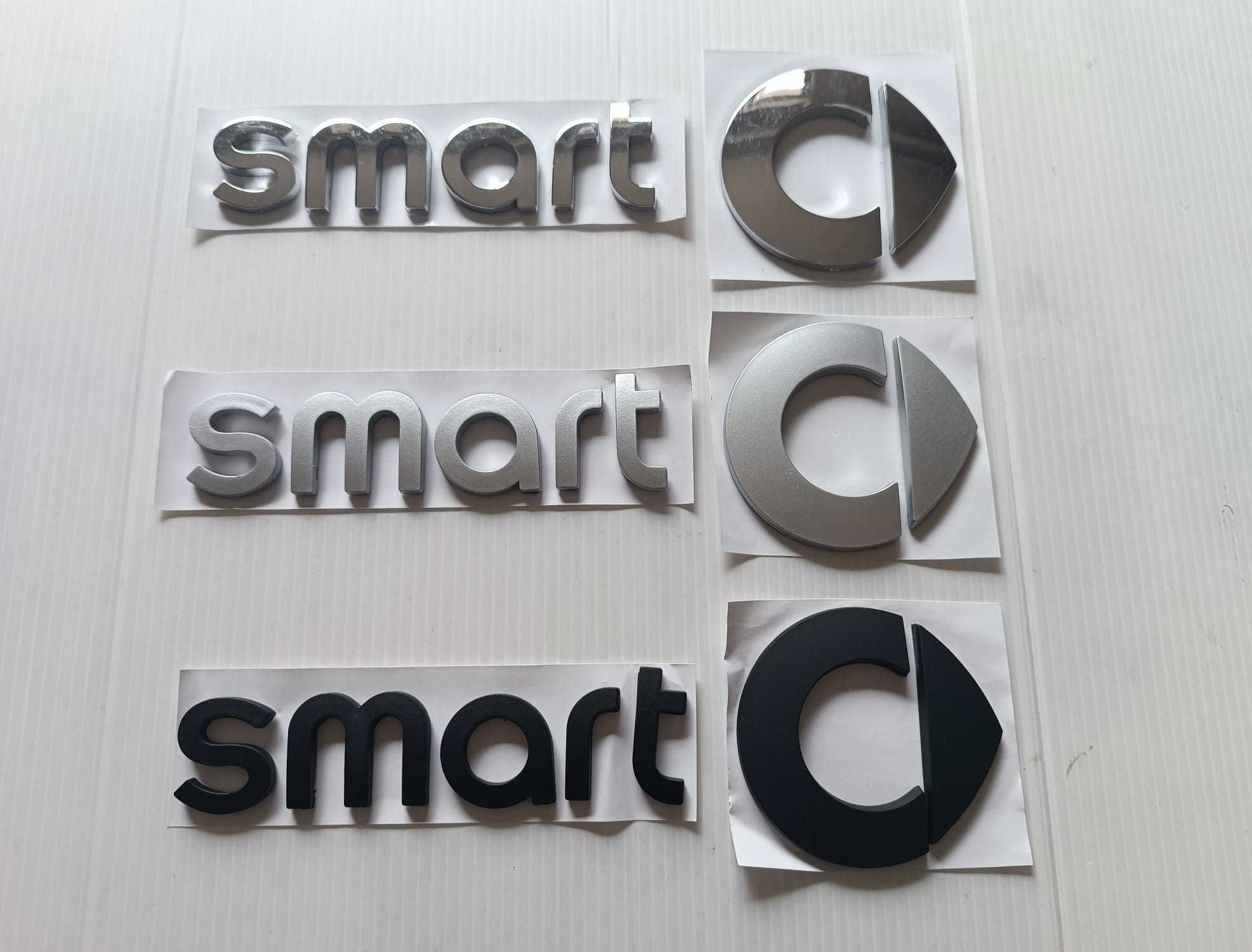 Smart - Emblemas, símbolos e centros de jante