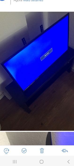 Tv semi nova 40 polgadas oferta do suporte da parede