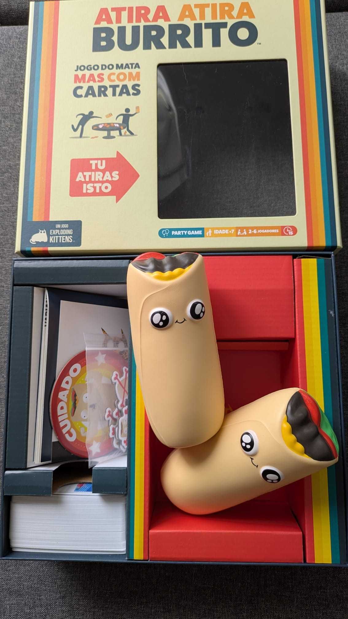 Jogo de Tabuleiro Atira Atira Burrito