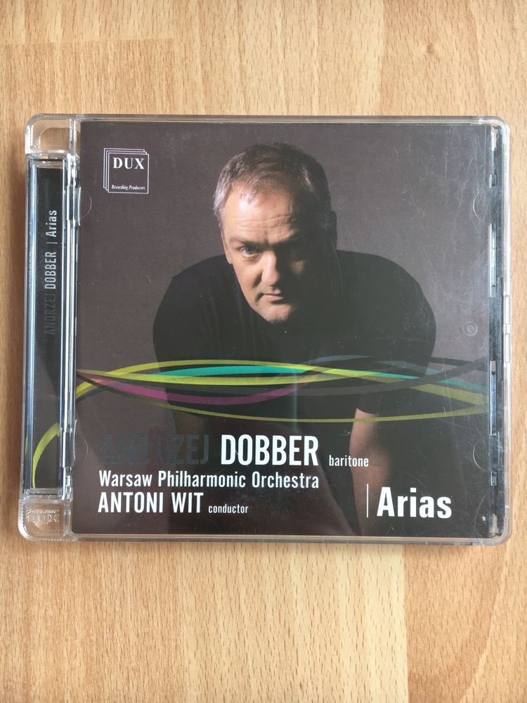 Płyta CD Andrzeja Dobbera z ariami barytonowymi