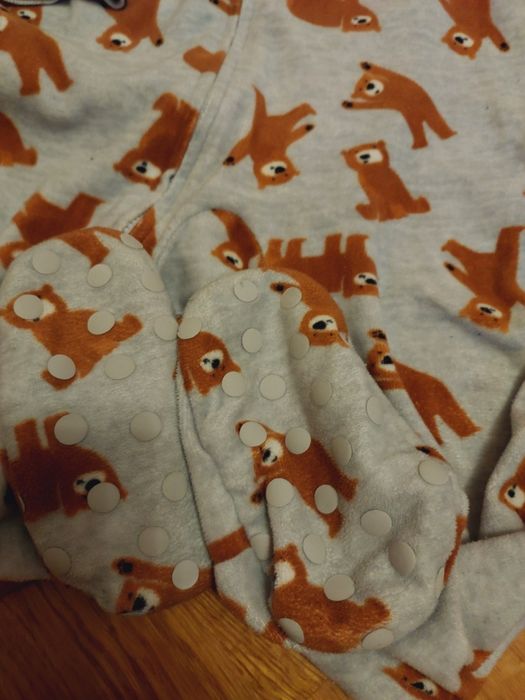 Теплий велюровый ромпер чоловічок 98 primark