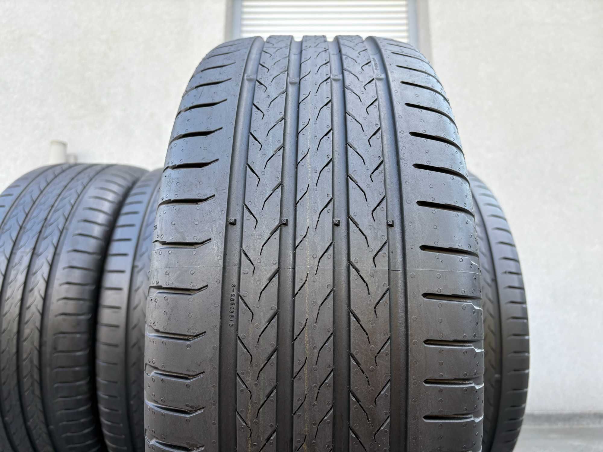 4szt letnie 225/55R18 Continental 6mm 100% bieżnika 2023r L252 gwaranc