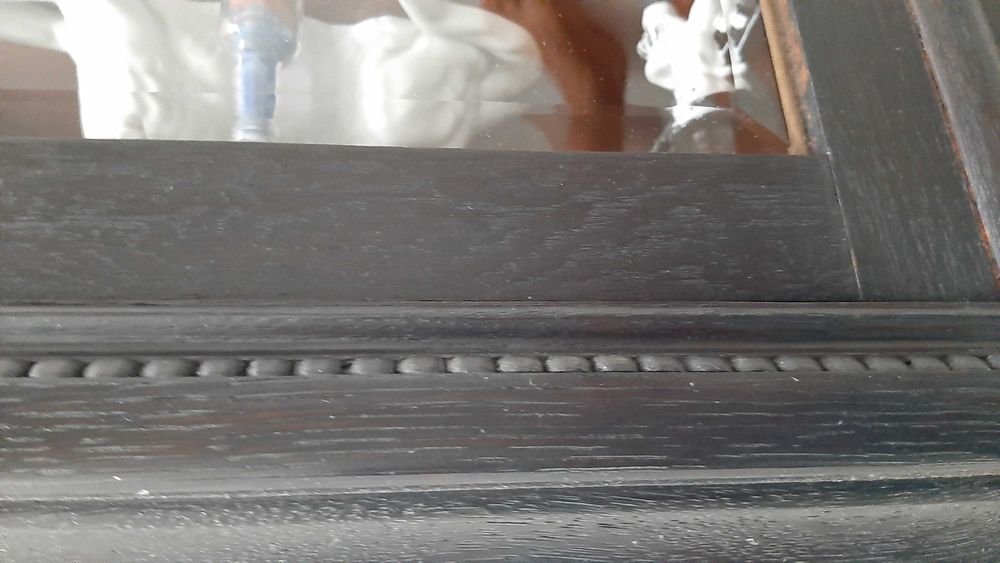 Komoda antyk lata 20 Francja klucz drewno