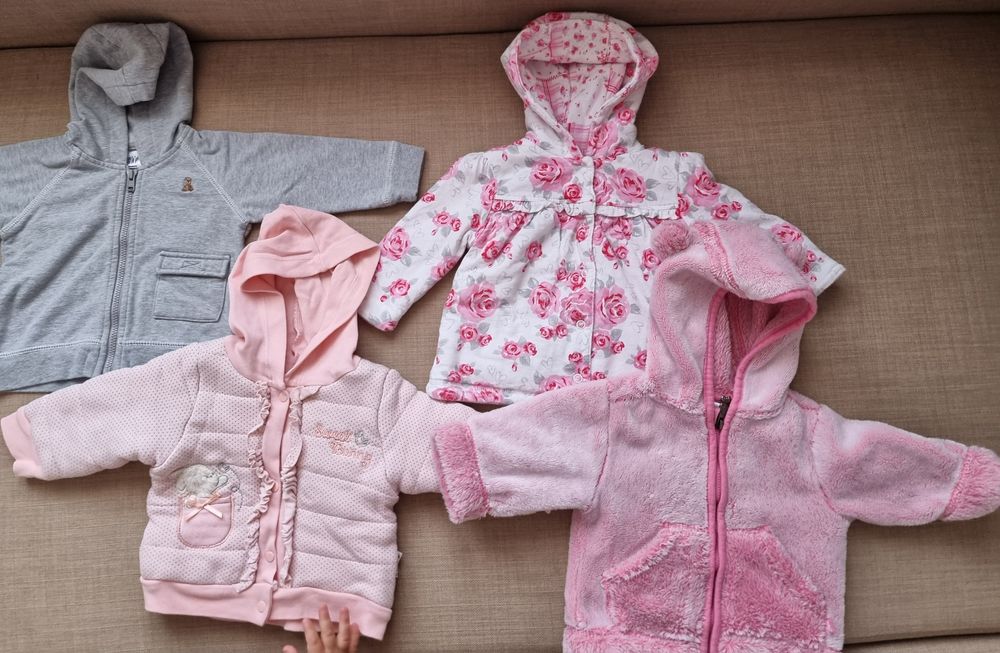 Kurteczki/ bluzy niemowlęce rozm 62