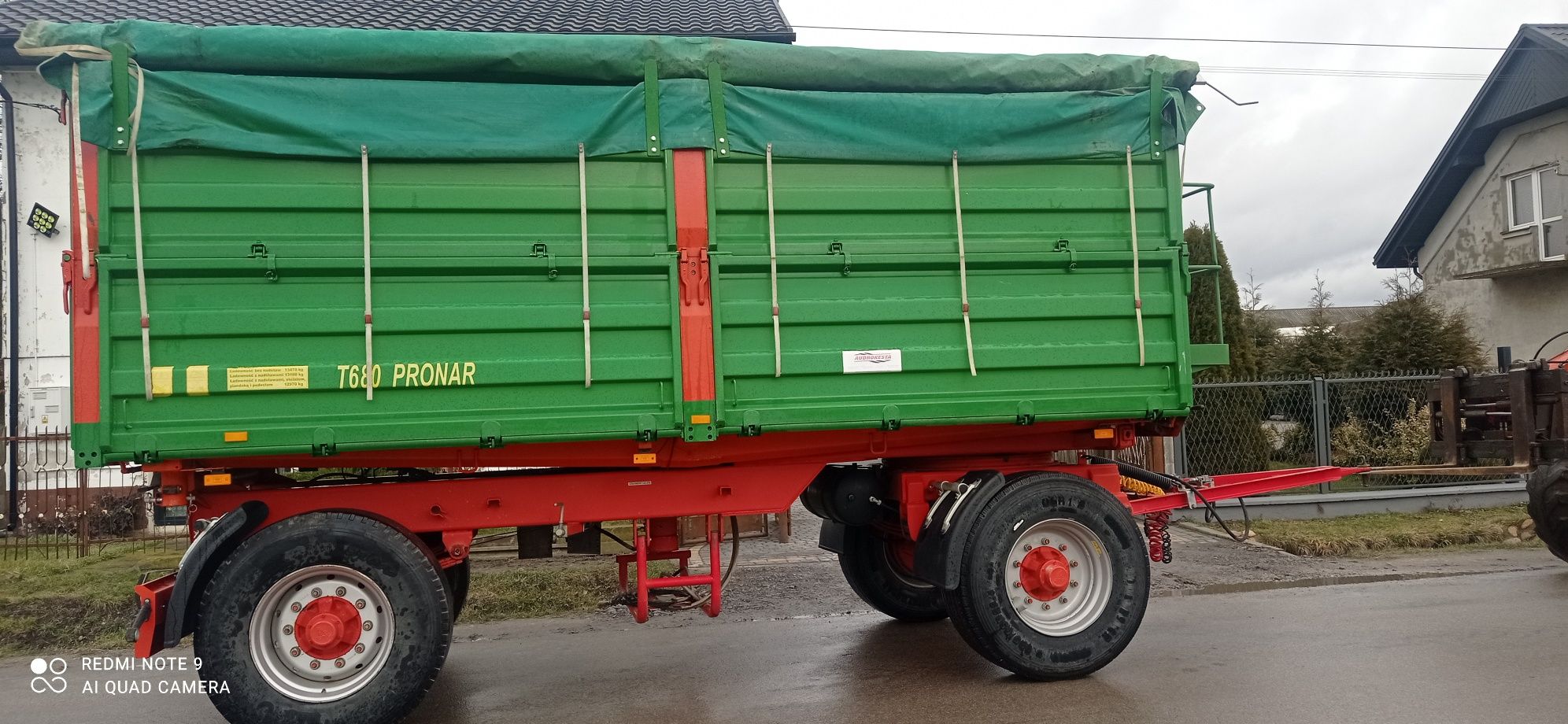 Przyczepa rolnicza Pronar 14t T680 transport gratis