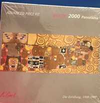 Puzzle 2000 e. panorama ArtStones-Klimt-Spełnienie