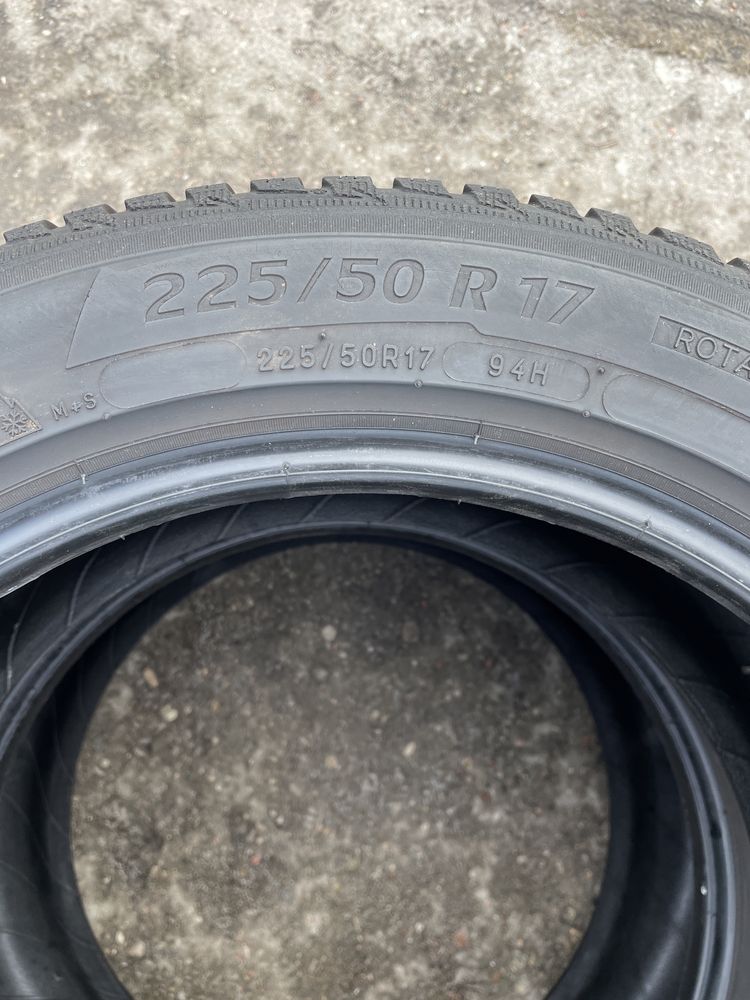 Michelin 225/50r17 94H Alpin 5 AO - 2szt opony zimowe 6mm dot3416