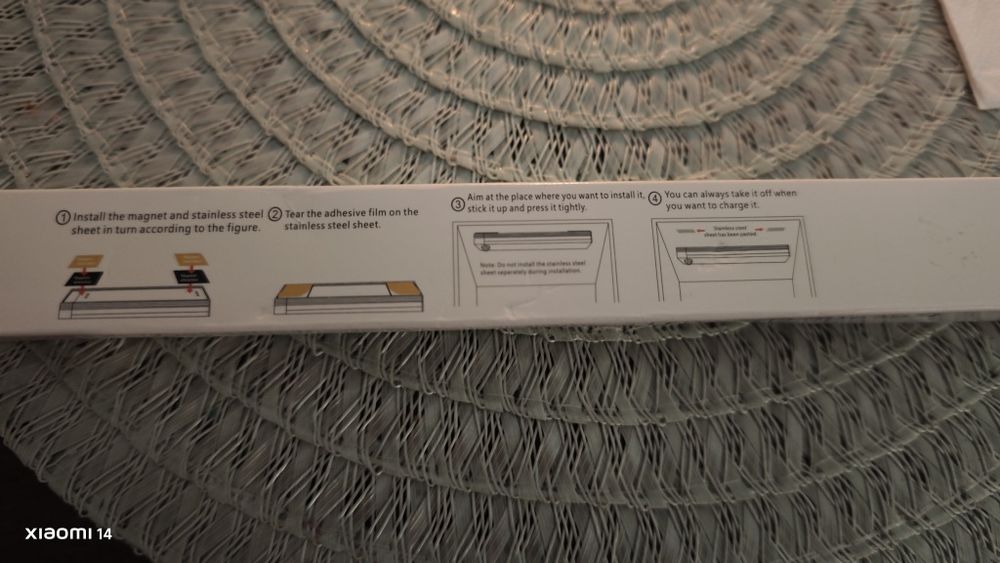 LED Motion Sensor Light LED warm white, USB C