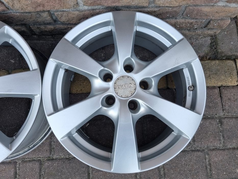 Komplet alufelg 5x114.3 17" cali  Ronal Platinim ładny wzór