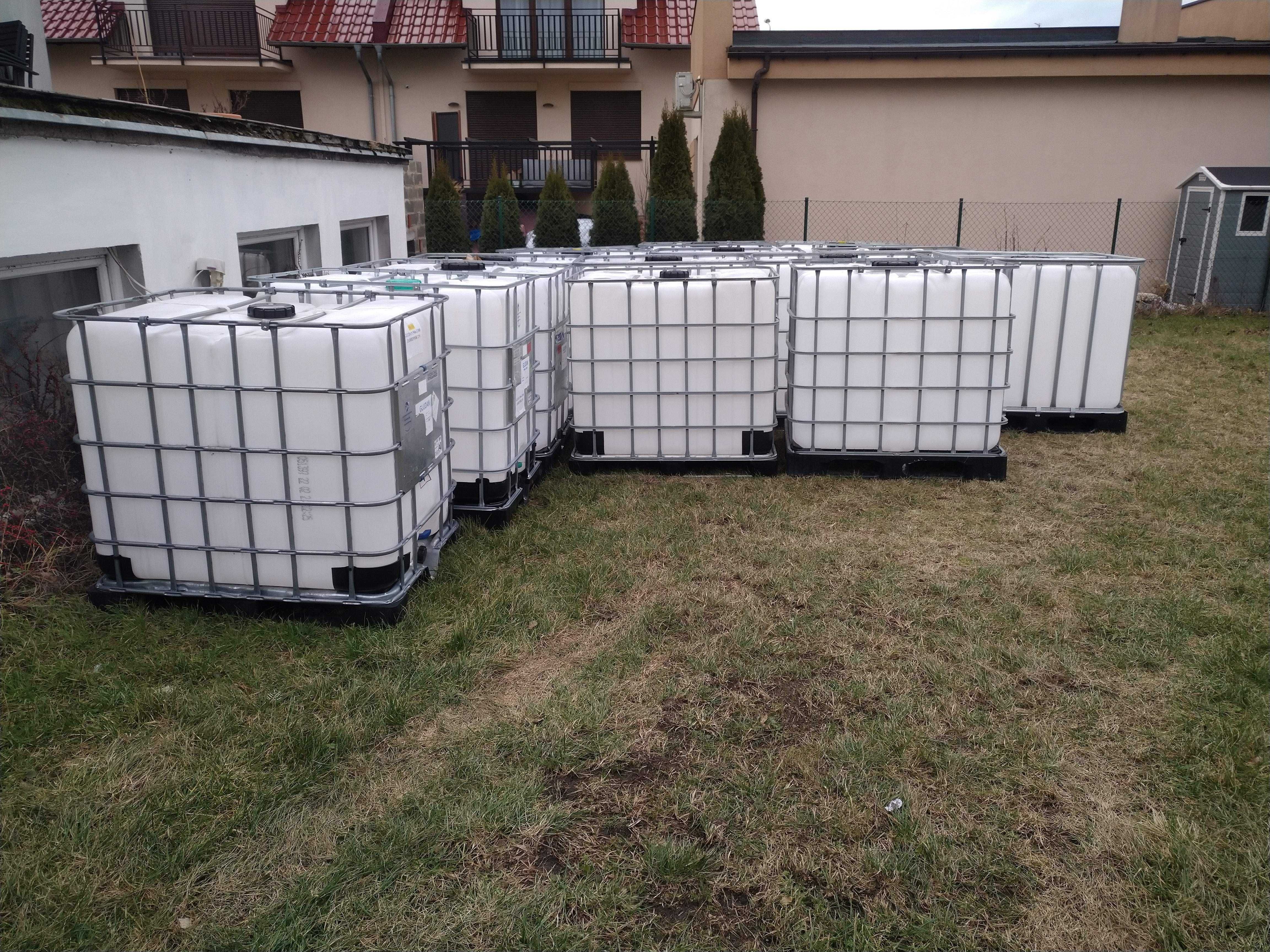 Zbiornik na wodę, Mauser 1000 litrów, jak nowe, czyste.