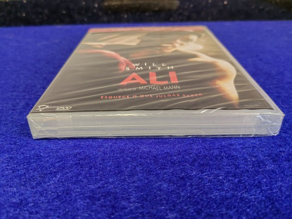 Filme DVD "Ali" com Will Smith - novo e selado