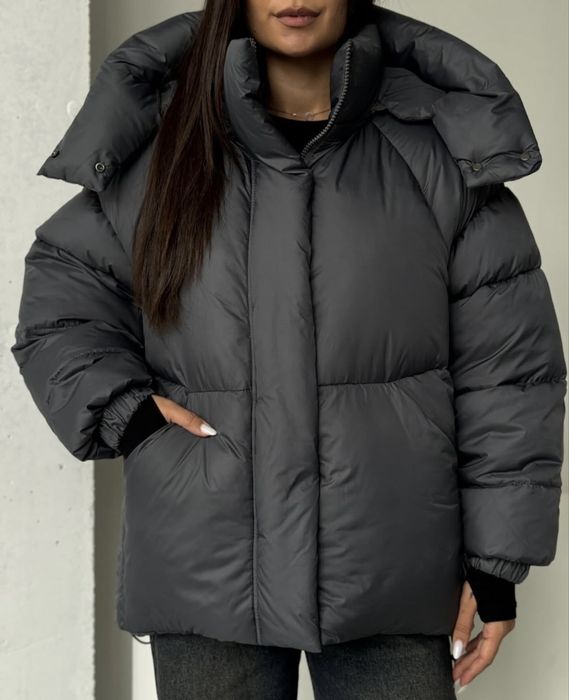 Тепла куртка пуховик М