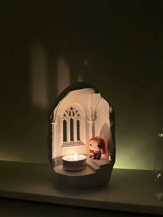 Підсвічник куточок Гоґвортсу | подарунок на Різдво та Новий Рік