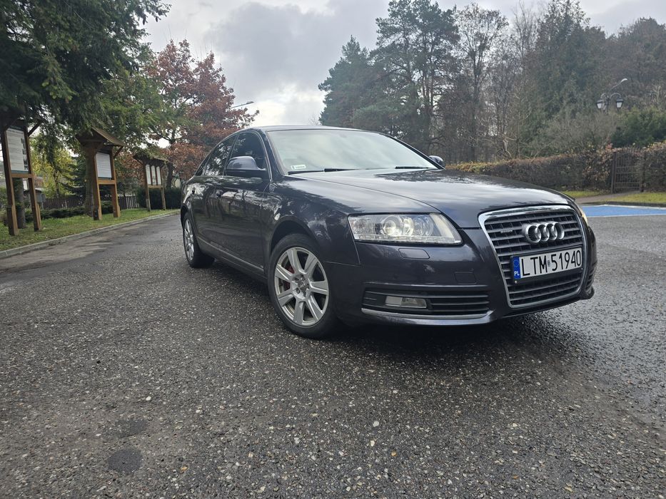 Audi a6 c6 lift 3.0 TDI quattro manual czarny środek