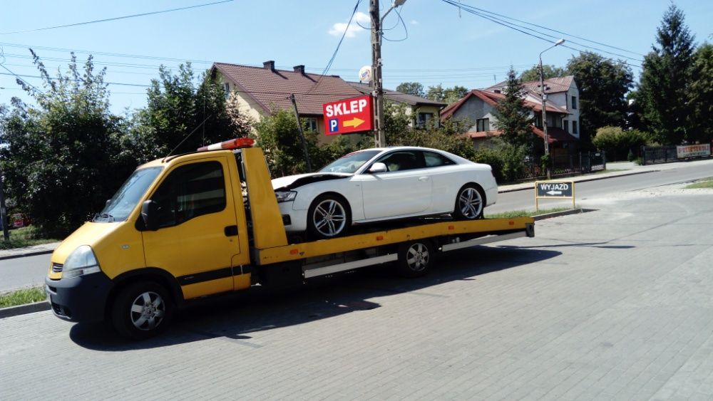 pomoc drogowa Parysów s17  laweta 24h TRANSPORT maszyn rolniczych hol