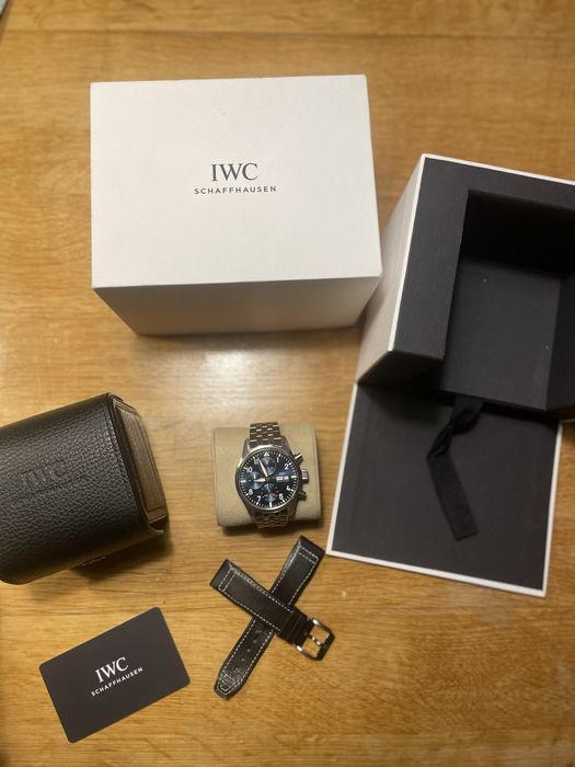 IWC Pilot’s Chronograph 41 (bransoleta i pasek)