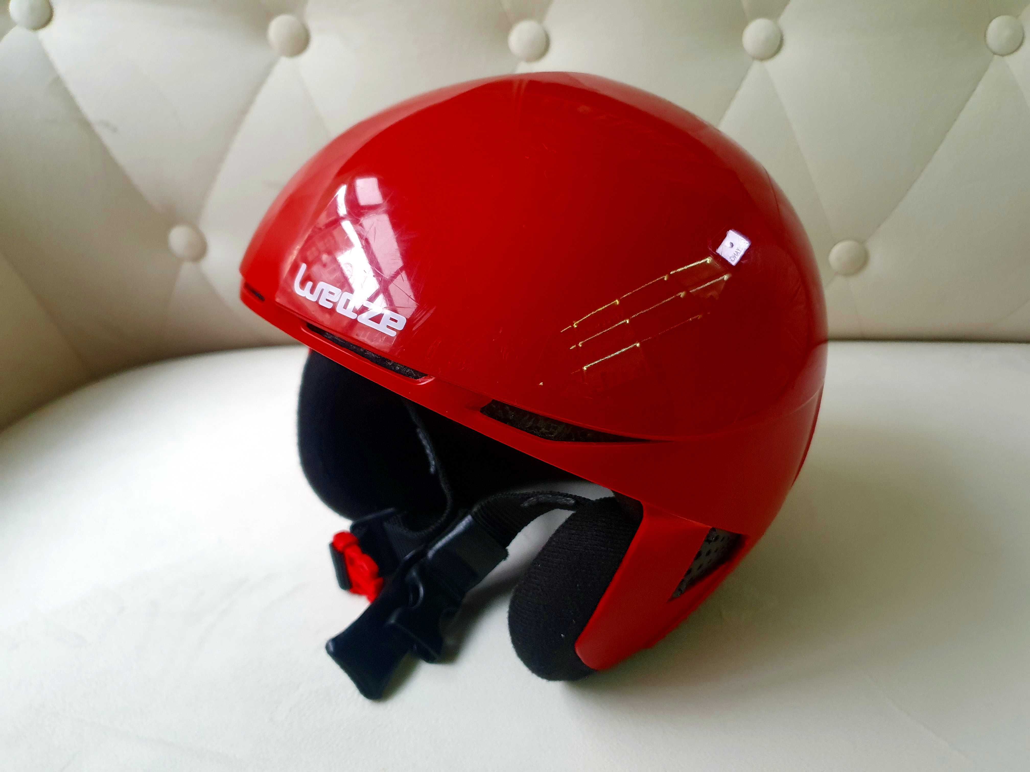 Kask narciarski dla dzieci WED'ZE JR MRZ 400 RED 10 (52-55 cm M)