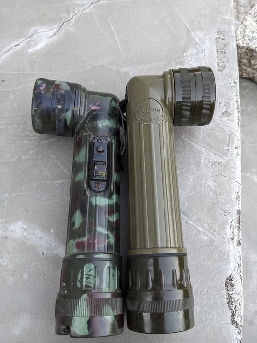 Dwie latarki wojskowe typ US Army