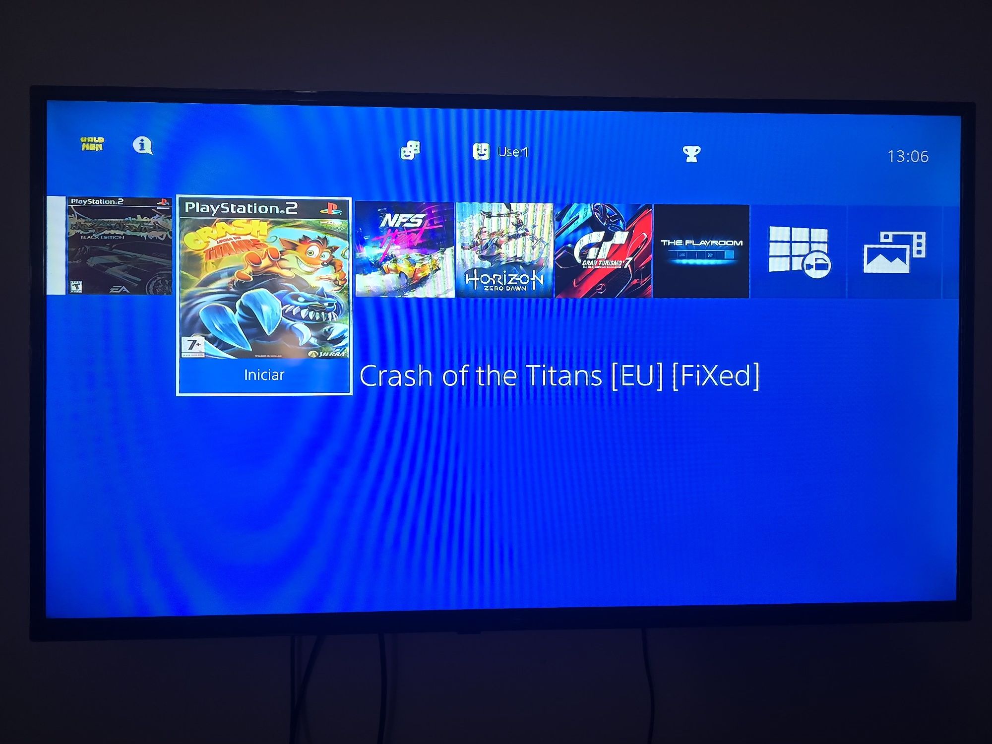 Ps4 desbloqueada gold hen