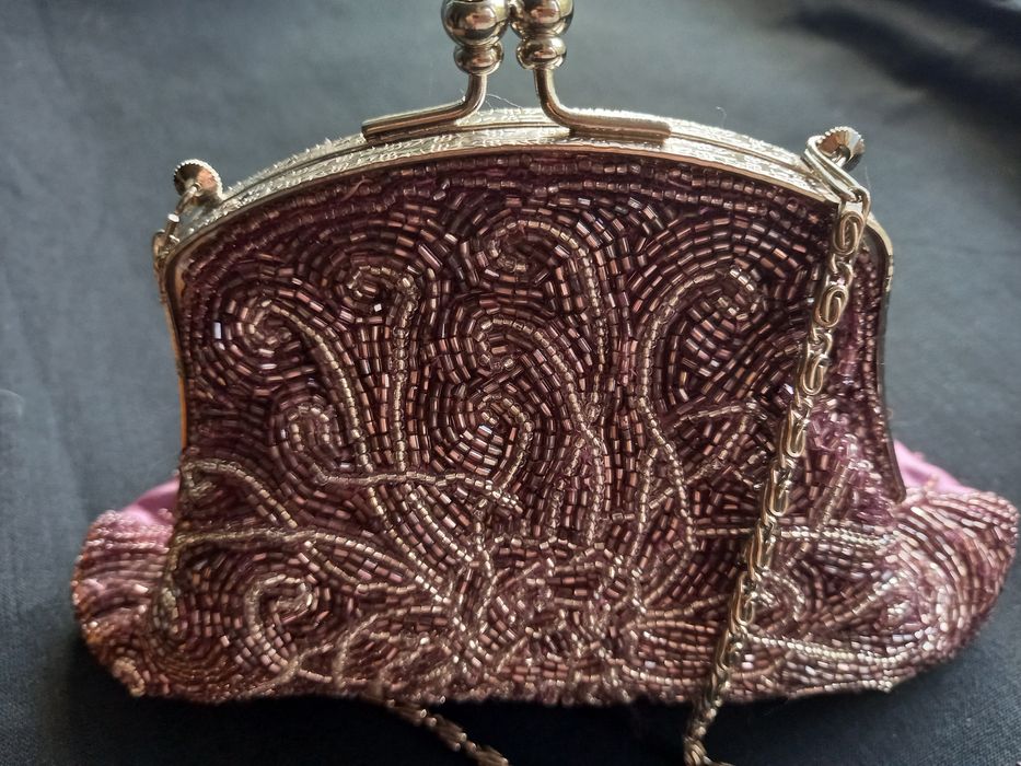 Сумочка бісерна вінтажна