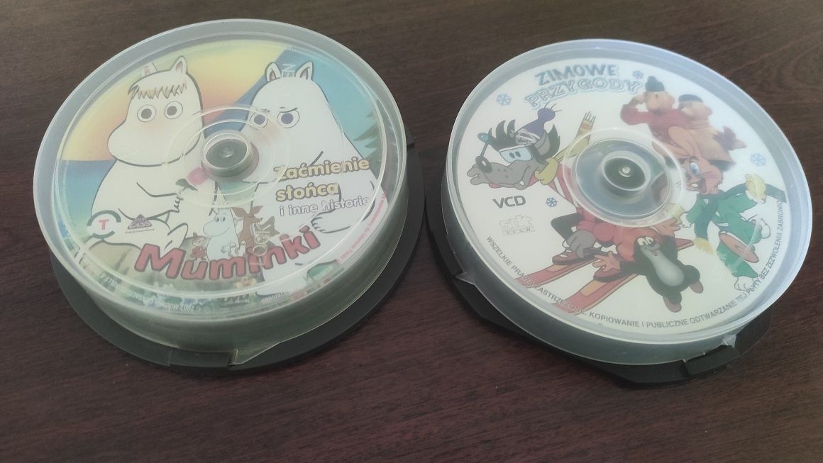 Bajki na DVD i VCD 23 płyty