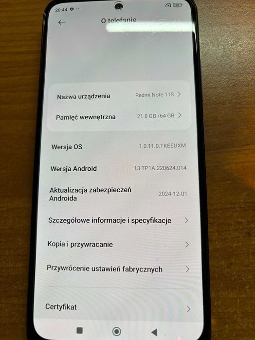 Xiaomi Redmi Note 11S