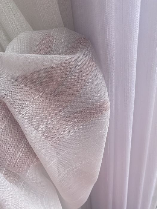 Тюль Лен Бамбук Однотонний