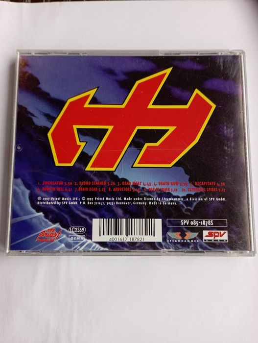Judas Priest Jugulator Iron Maiden Metallica Saxon Black Sabbath metal