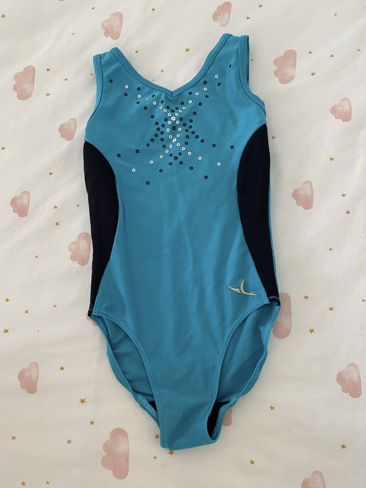 Maillot sem Mangas de Ginástica Artística Feminina