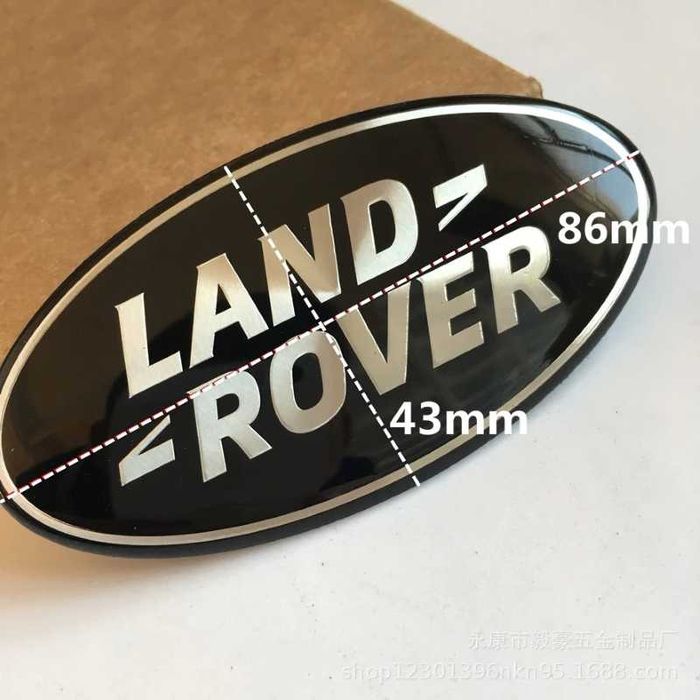 LAND e RANGE ROVER - centros de jante, emblemas, símbolos e letras