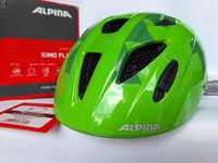 Kask rowerowy dziecięcy Alpina Ximo Flash Green Dino Gloss 47-51cm