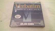 (НОВЫЙ!) Магнитооптический диск Verbatim Optical 2.6 GB REWRITABLE