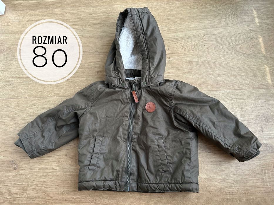 Kurtka dziecięca chłopięca w rozmiarze 80