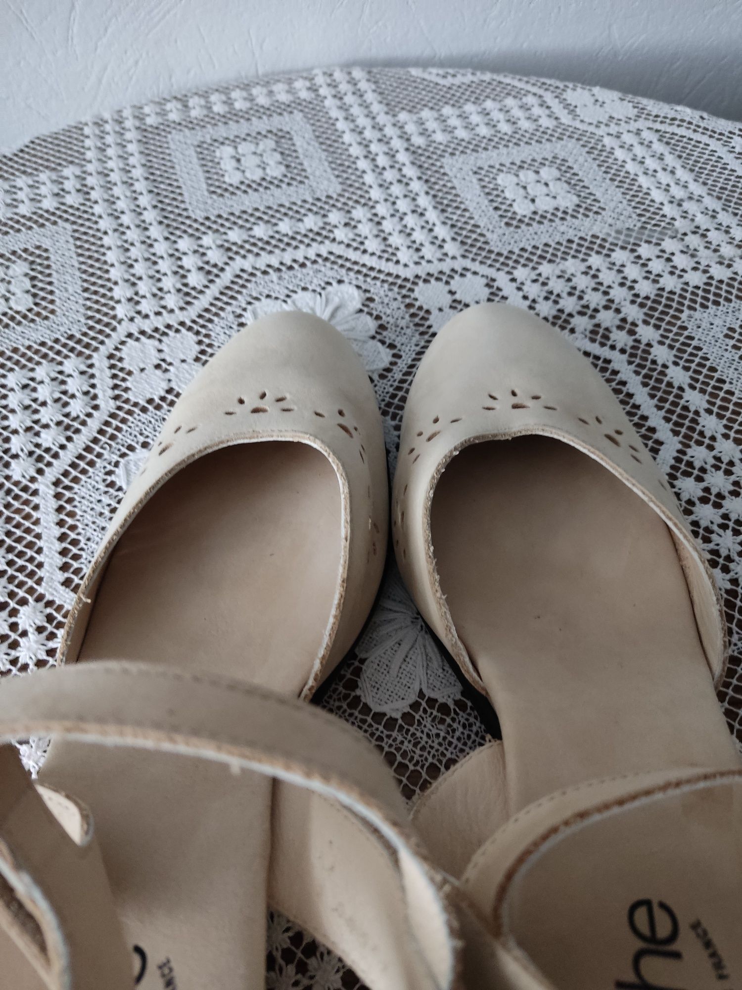 Arche francuskie buty skórzane 39 Nowe