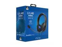 Nowe Słuchawki PDP LVL40 Wired Sony PlayStation 4 5 PS4 PS5 Czarne