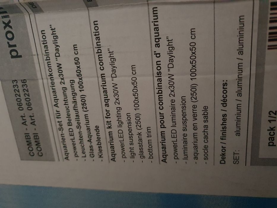 Akwarium eheim proximo 250