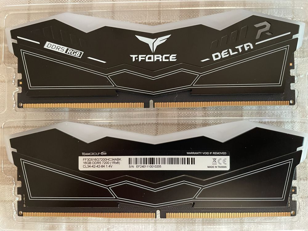 RAM TForce Delta 2x16GB DDR5 7200MHz