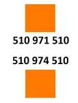 złoty numer orange