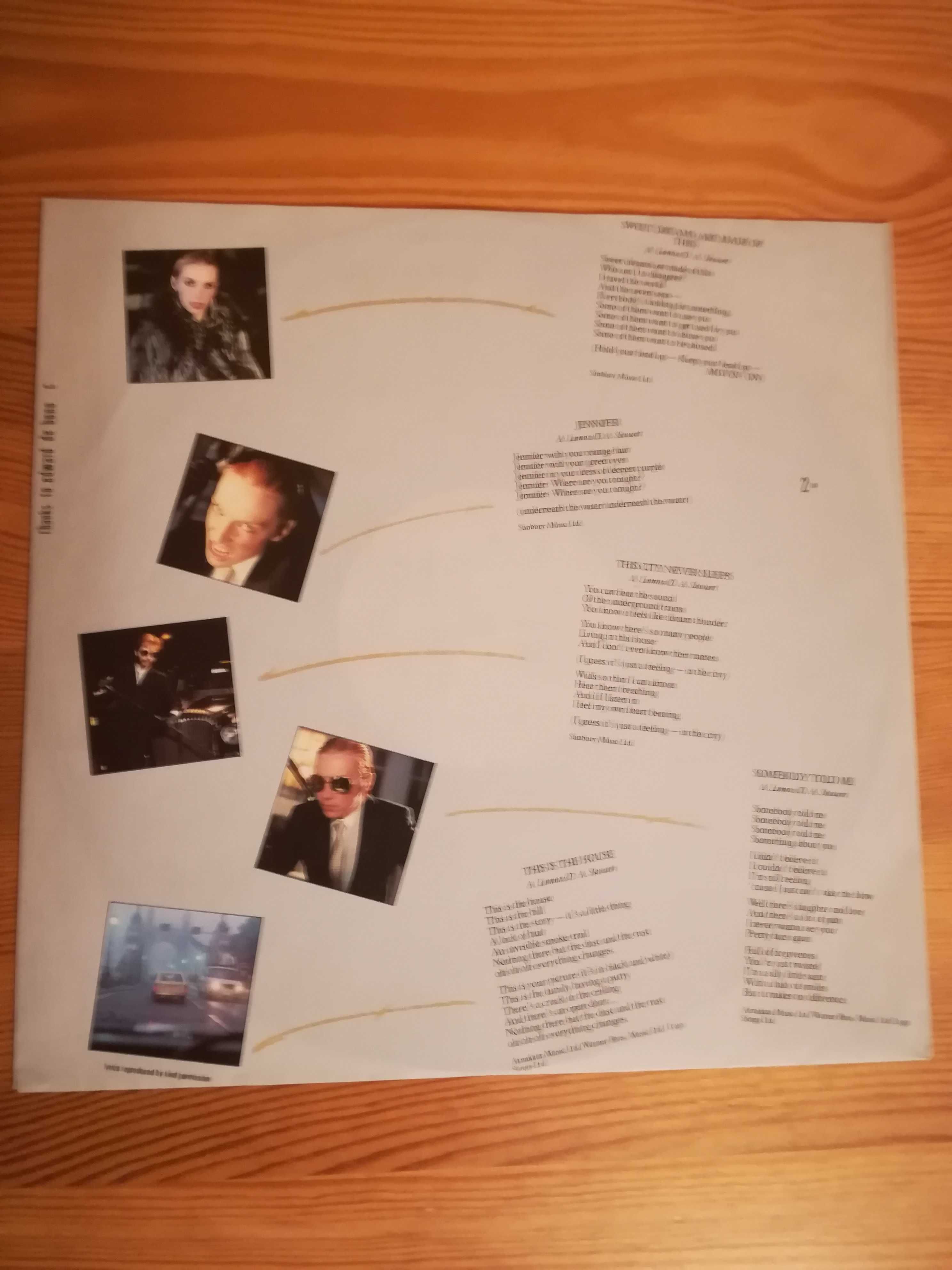 Eurythmics Sweet Dreams (Are Made Of This) LP pierw. wyd. GER 1983 EX