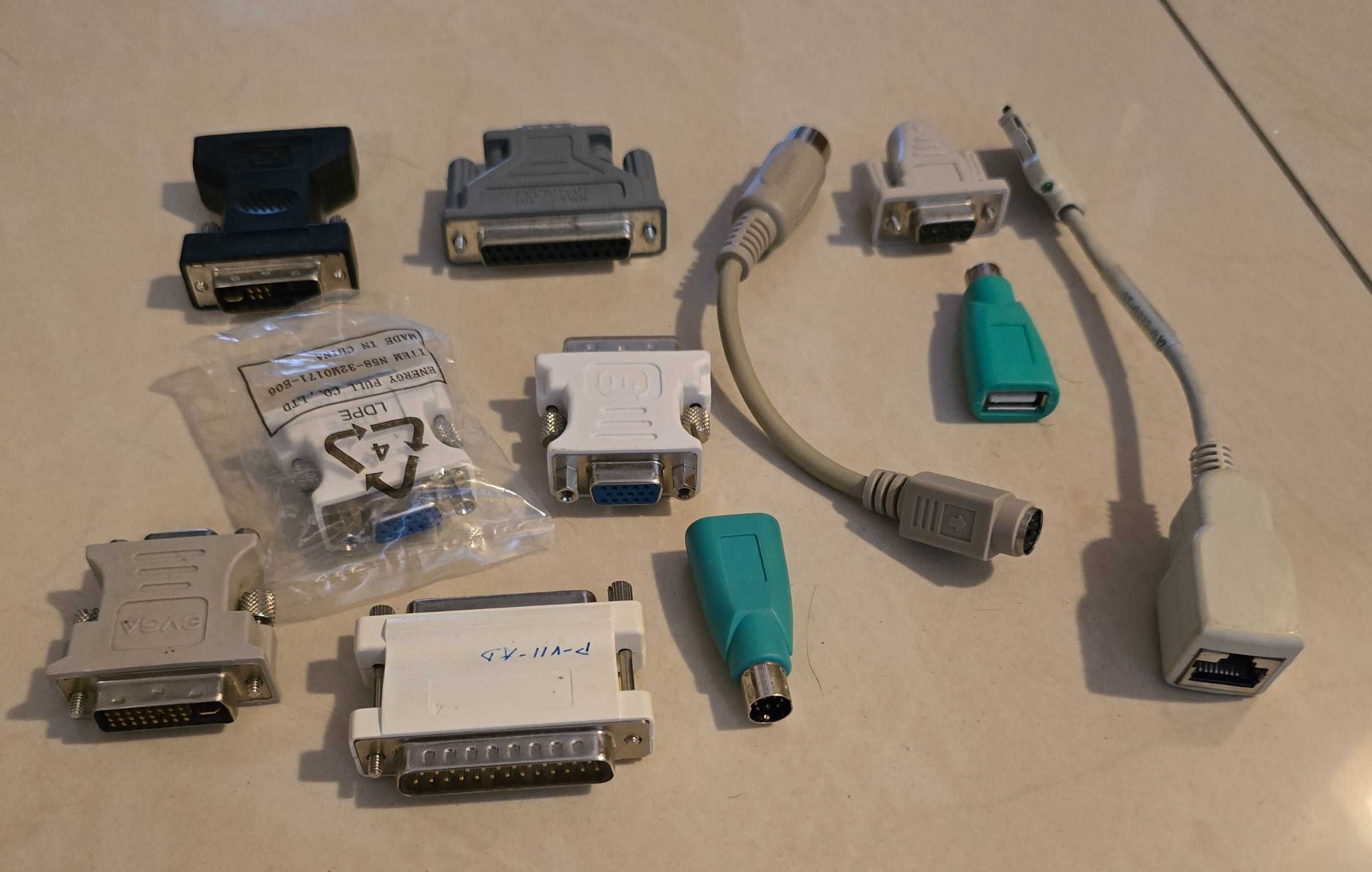 Retro kable i adaptery PC